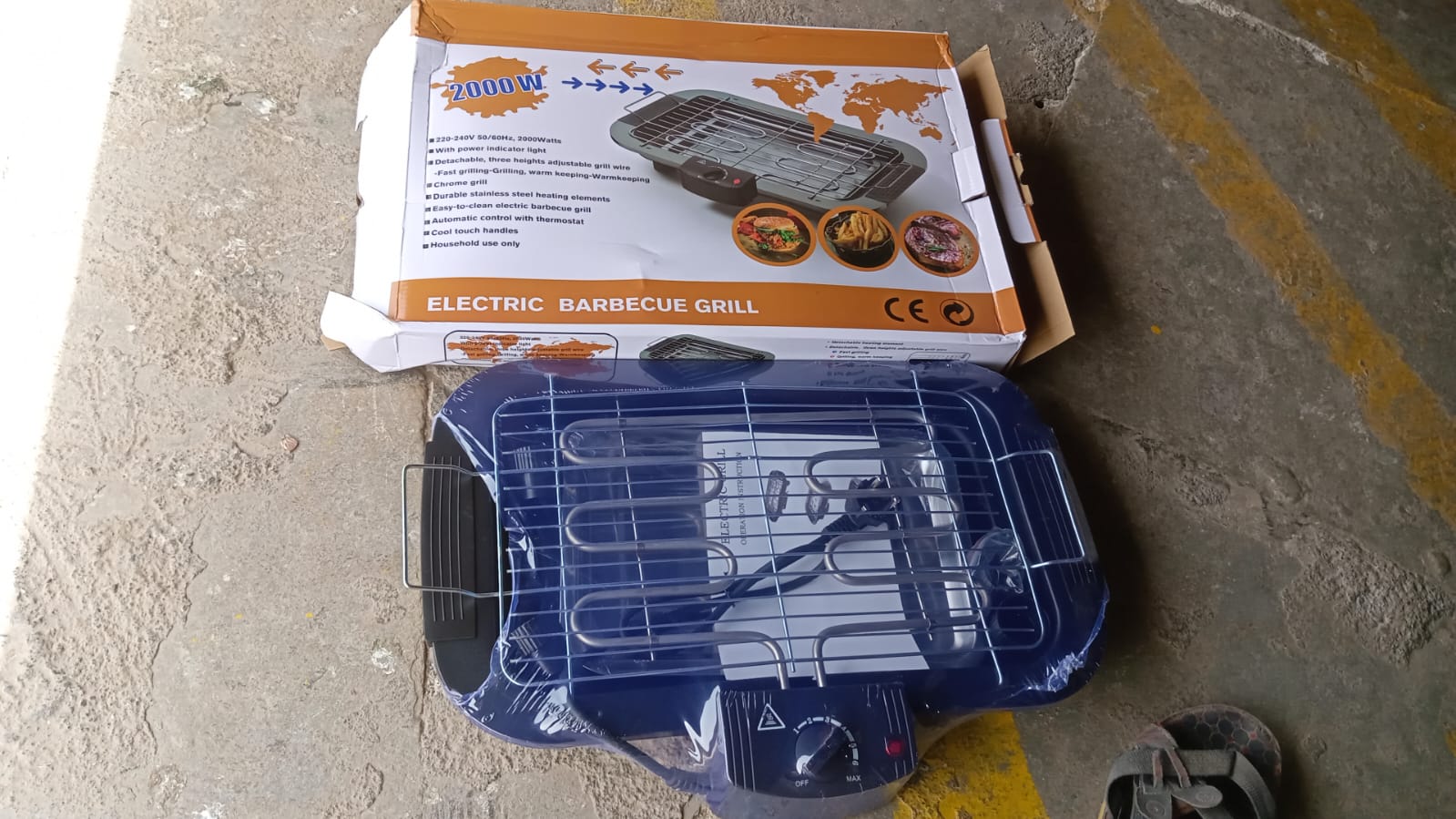 Electric Barbecue Grill 2000w (1 Pc) Electric Barbecue Grill 2000w (1 Pc)